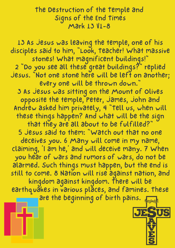 Children’s church: The destruction of the temple – St Francis of Assisi ...