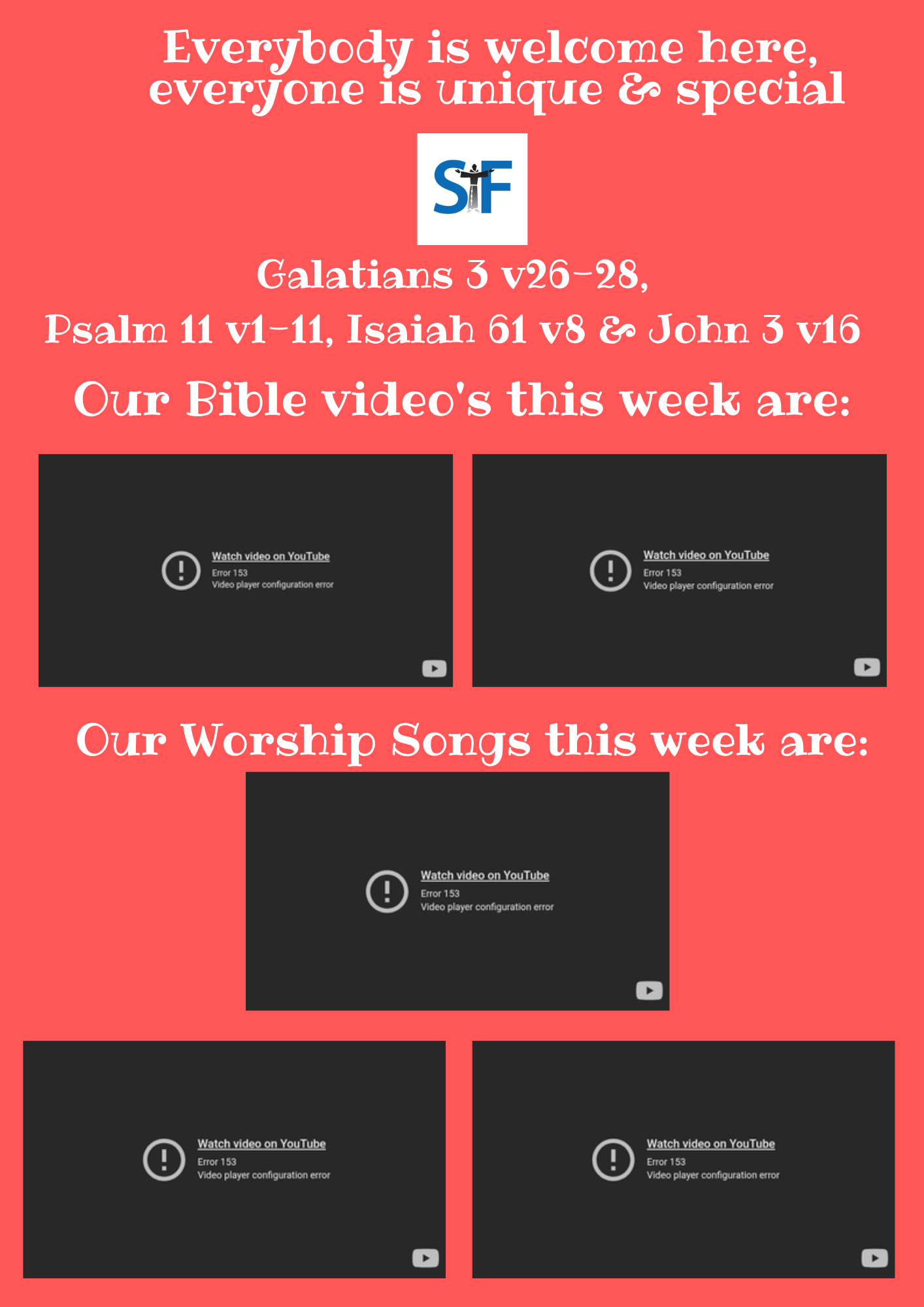 Our broken world Injustice and racism